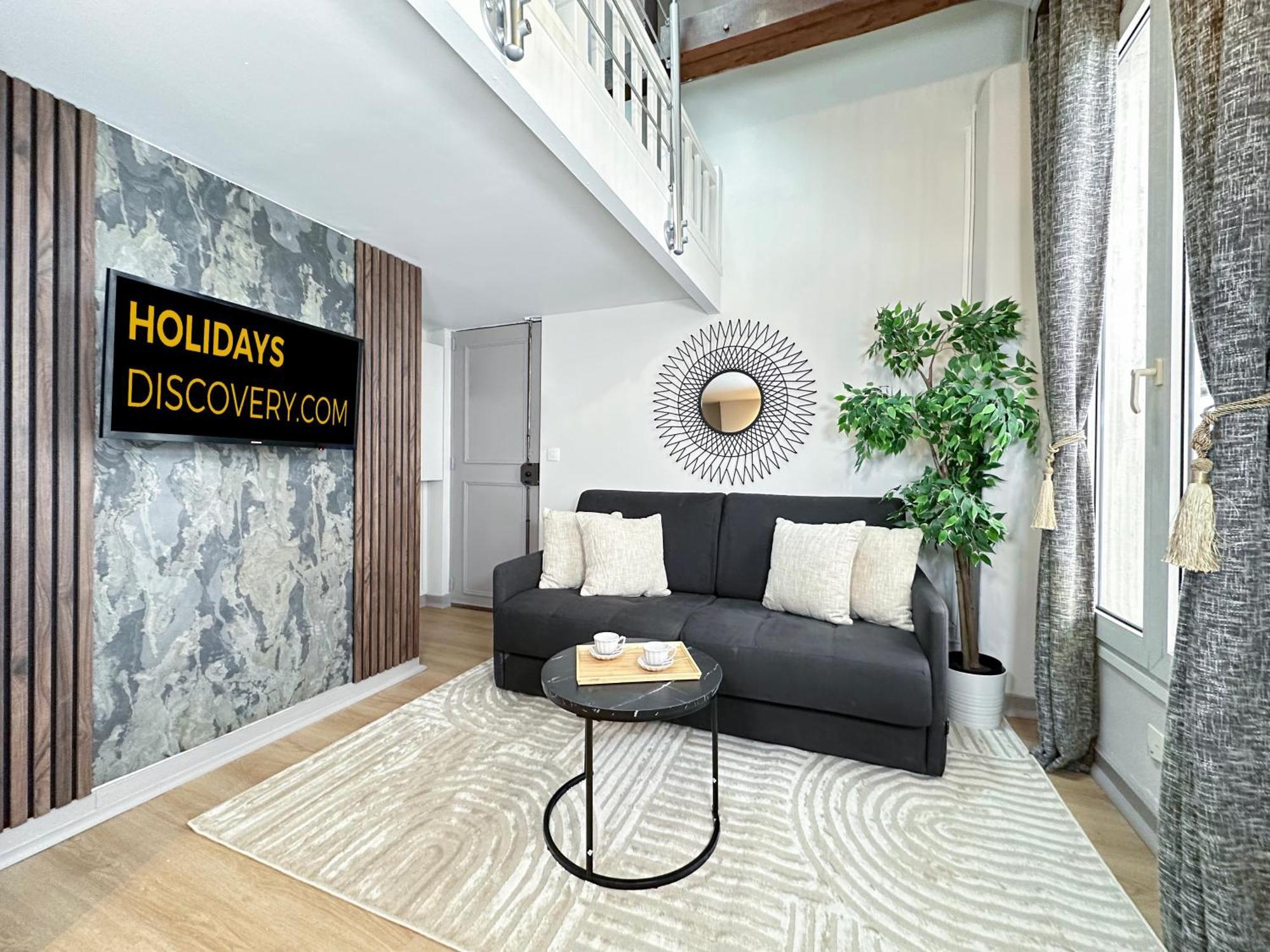 6062 - Stylish Duplex In Paris Olympic Games 2024 Apartment Bagian luar foto